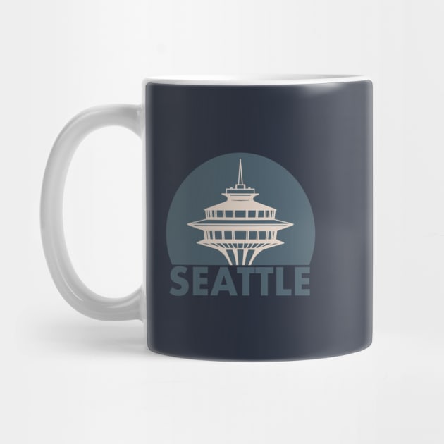 Seattle - Space Needle by Tanimator